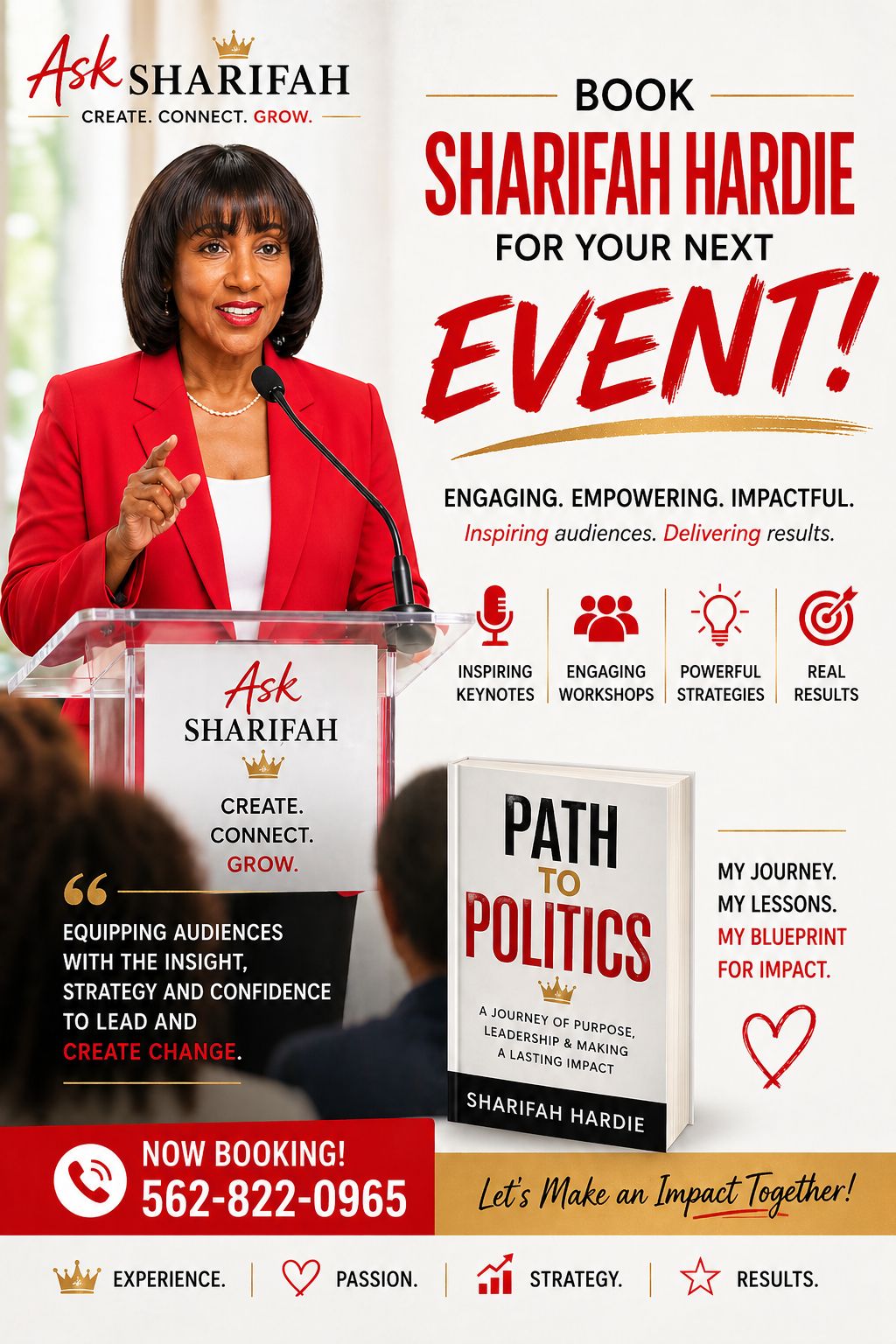 Book Sharifah Hardie for Your Next Event