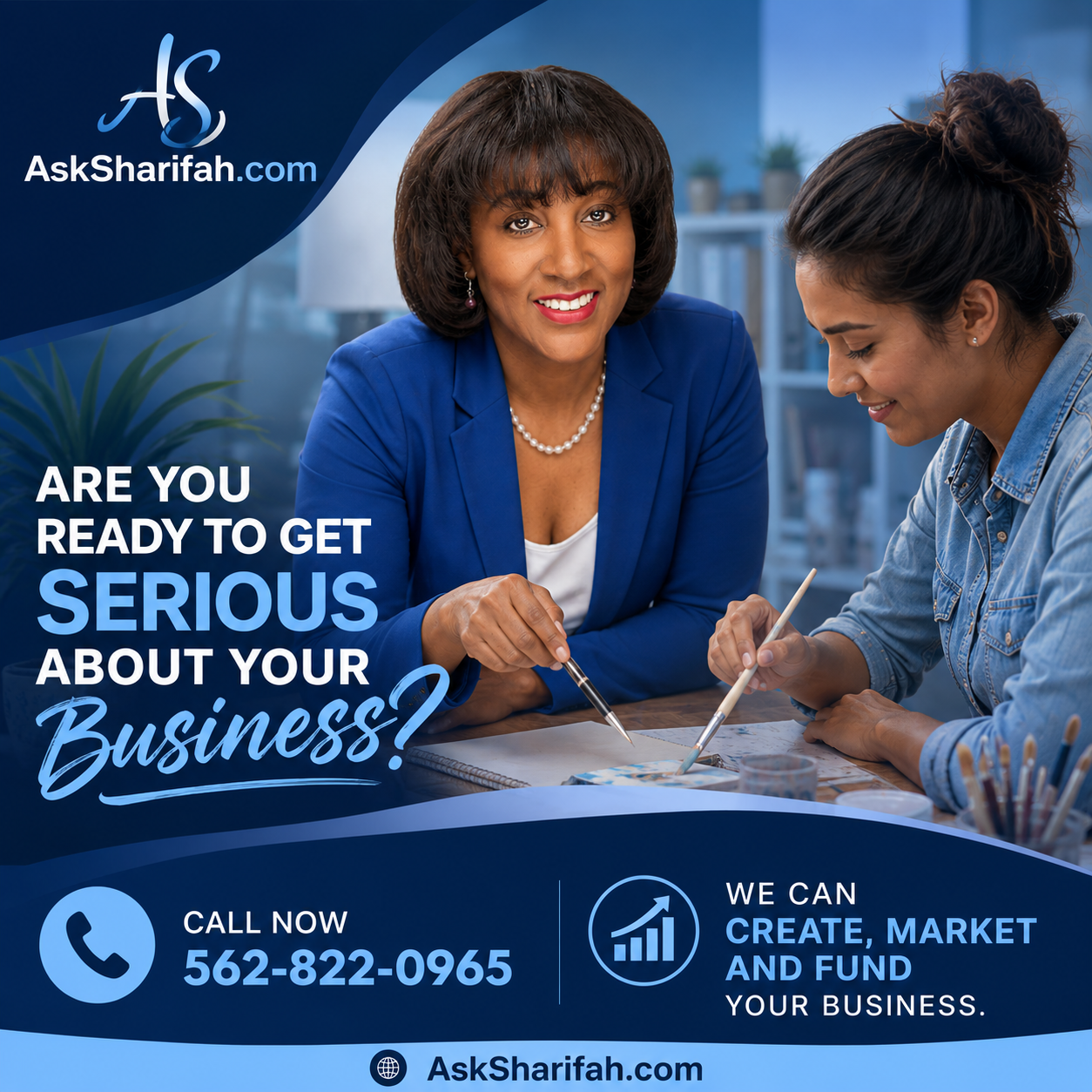 Are You Ready to Get Serious About Your Business — Ask Sharifah