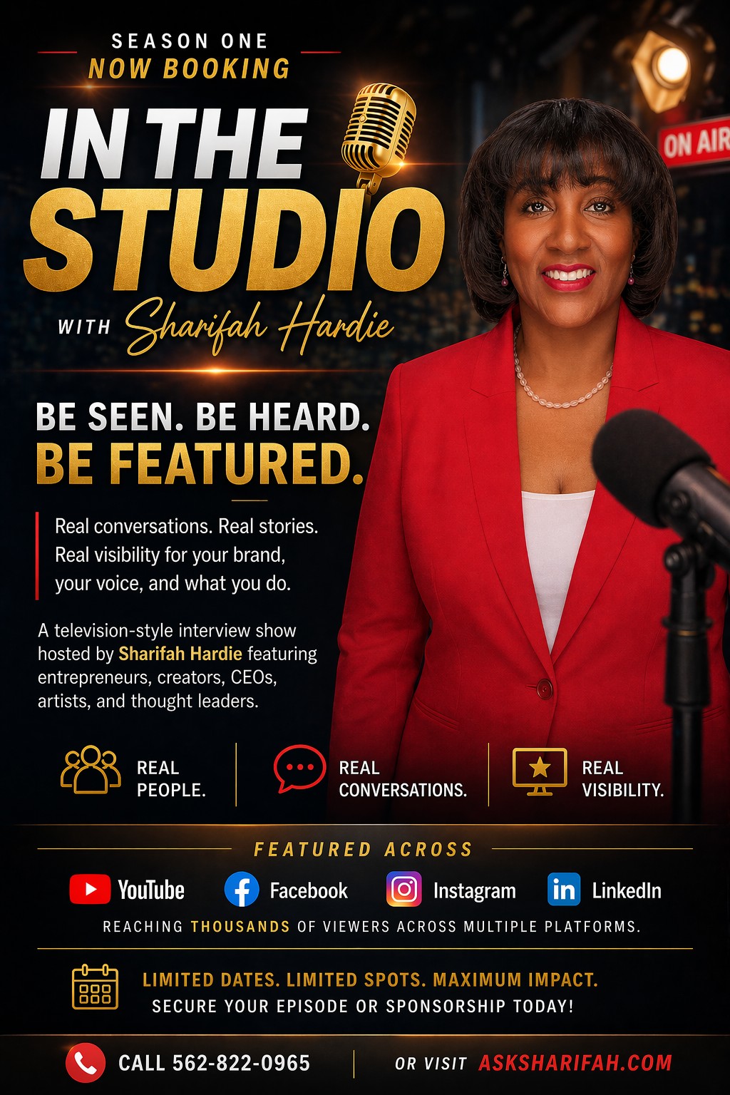 In The Studio with Sharifah Hardie